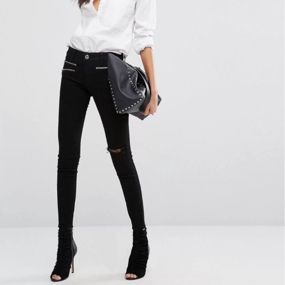 DL1961 Jessica Alba No.3 Instasculpt Skinny Jean with Extended Zip Detail - Picture 12 of 13